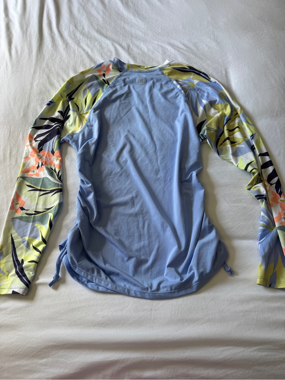 Floral Hurley Rash Guard - Picture 2 of 5